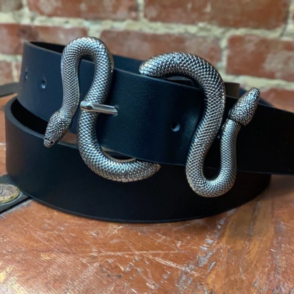🚨LAST ONE!🚨  Python Snake 1.25" Belt - Picture 6 of 6